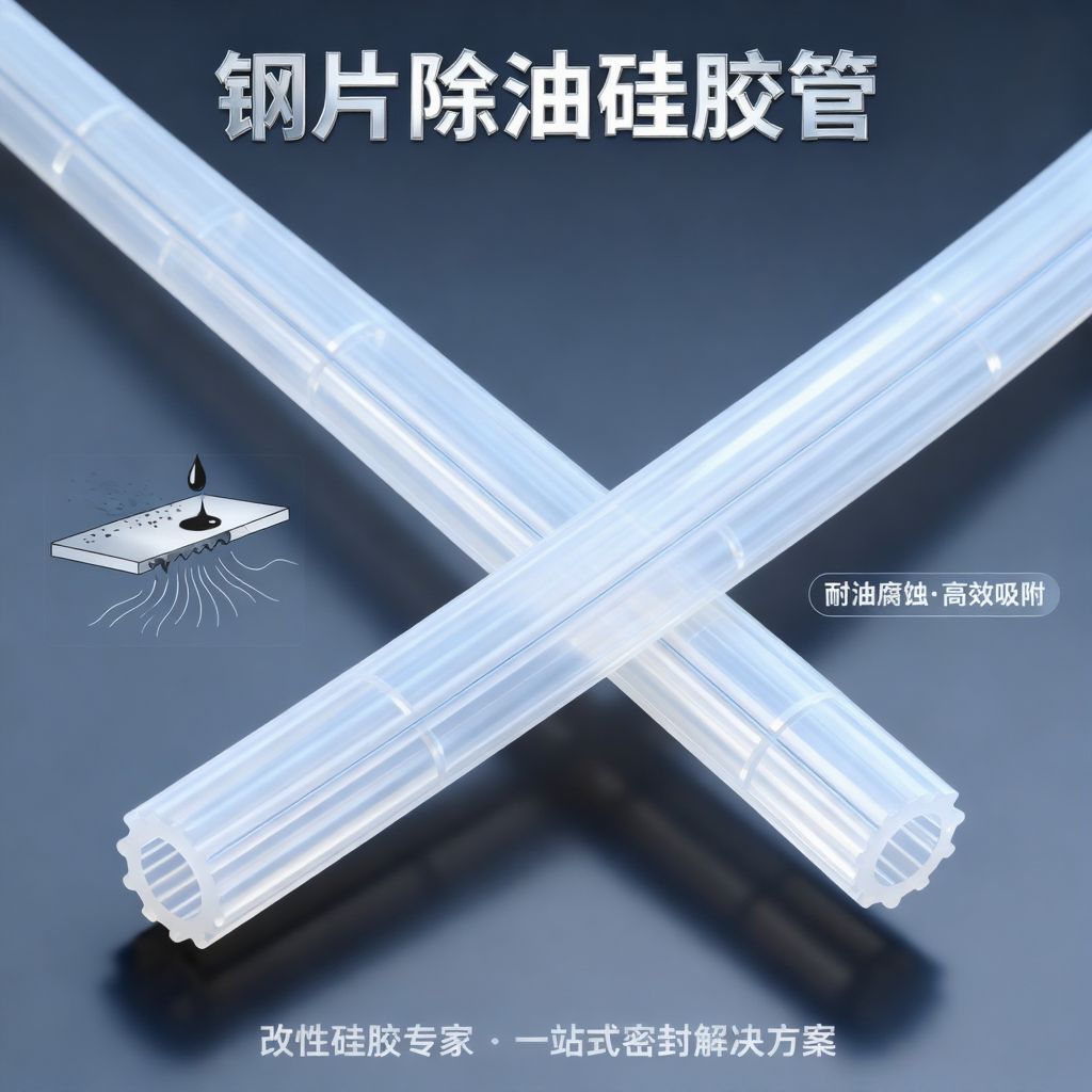 鋼片除油硅膠管